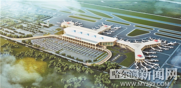 哈尔滨机场T2建设提速 2119根桩基础施工完毕
