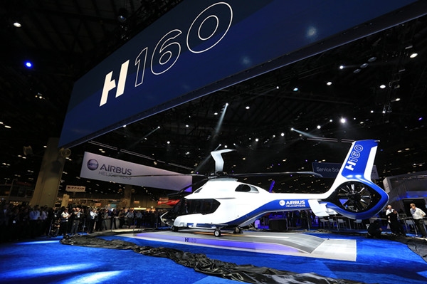 空中客车直升机发布全新中型直升机H160