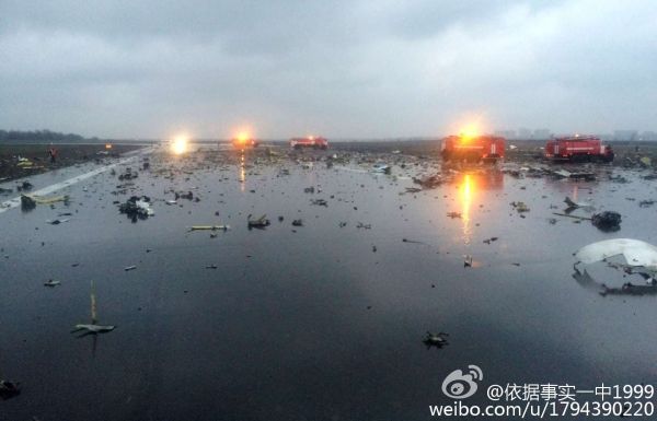 迪拜航空失事客机机长拥有5965小时驾驶经验 迪拜航空失事客机机长拥有5965小时驾驶经验