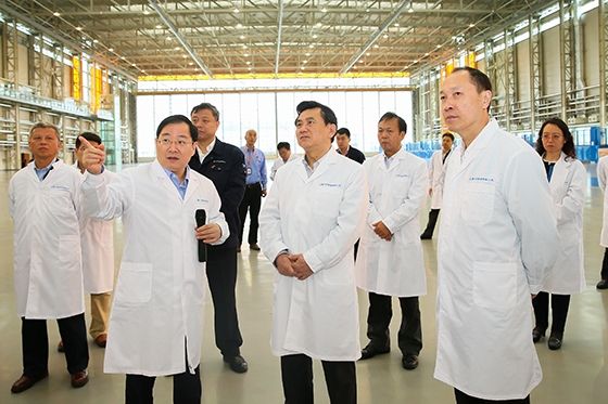 冯正霖调研中国商飞:全力支持C919研制工作 冯正霖调研中国商飞:全力支持C919研制工作
