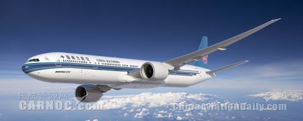 图:东航B-2011号波音777-300ER飞机,摄影:民航资源网网友“QFA8152”