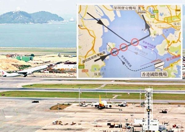 【聚焦】香港深圳机场扩建三跑存撞机隐患 【聚焦】香港深圳机场扩建三跑存撞机隐患