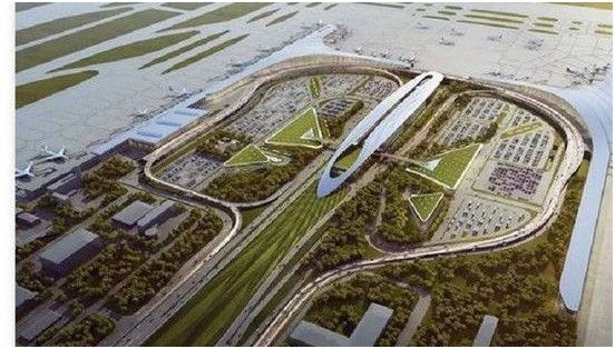 长春机场综合交通枢纽效果图出炉 10月1日通车363501_ 长春机场综合交通枢纽效果图出炉 10月1日通车