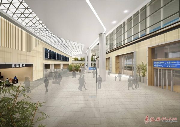 青岛新机场室内效果图