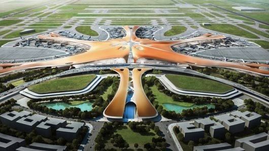 交通部宋福龙到北京新机场建设指挥部调研