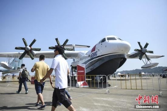 中国研制大型水陆两栖AG600 今年将实现首飞