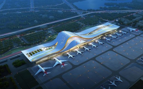 三峡机场二期改扩建开工 打造现代化国际航空港440695_ 三峡机场二期改扩建开工 打造现代化国际航空港