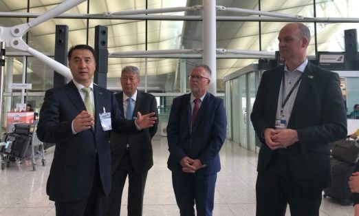 董志毅率团与天合联盟和星空联盟举行会谈