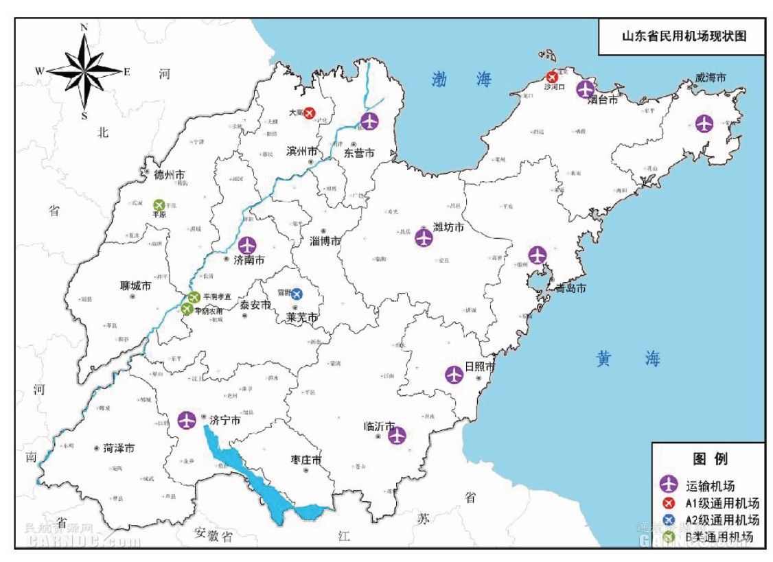 山东:到2035年 新增88个通用机场449725_ 山东:到2035年 新增88个通用机场