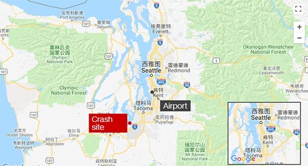 西雅图被劫客机碎片被发现457889_ 西雅图被劫客机碎片被发现