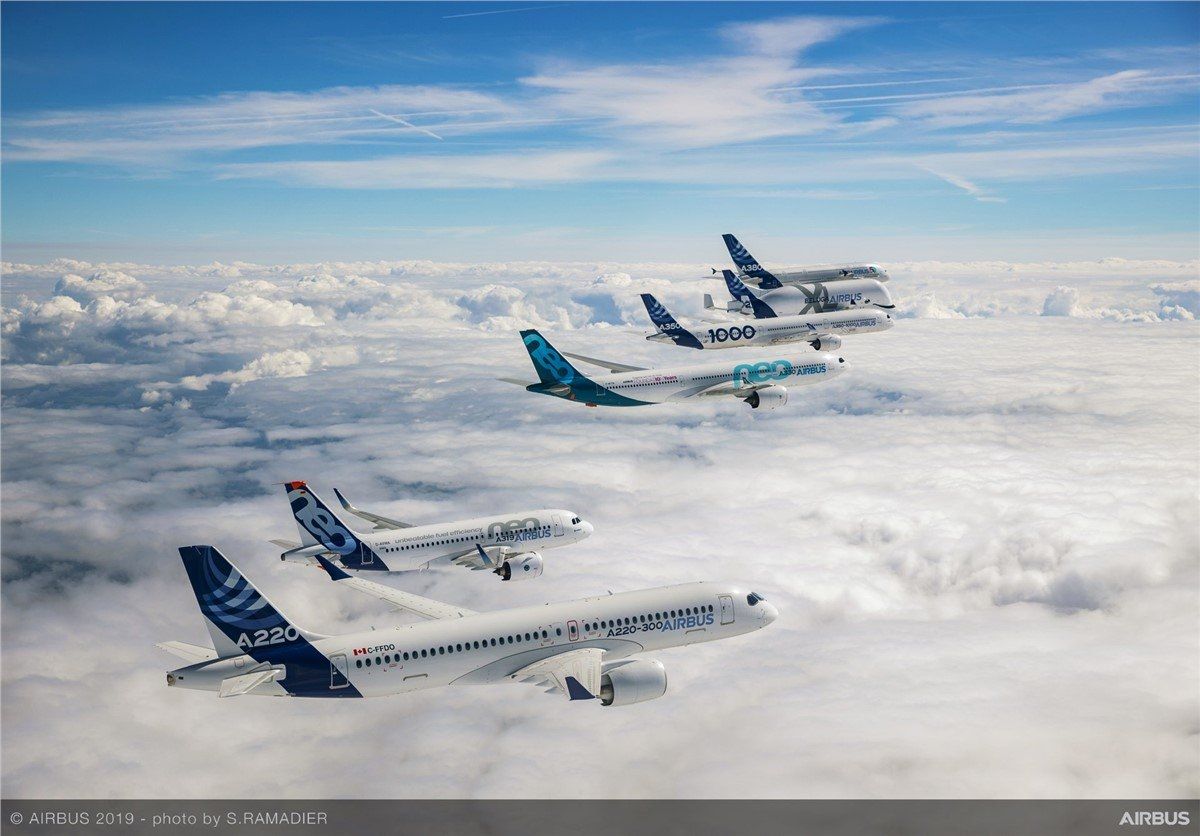 今年上半年 空客交付约390架飞机 同比增长28%499019_ 今年上半年 空客交付约390架飞机 同比增长28%