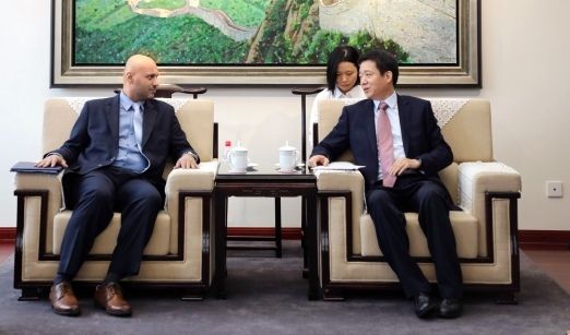 崔晓峰会见沙特阿拉伯民航代表团502217_ 崔晓峰会见沙特阿拉伯民航代表团