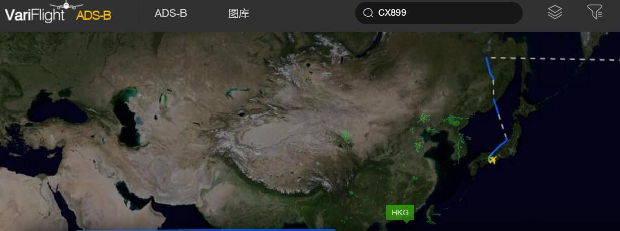 国泰航班空载“试探” 疑被禁入中国领空备降日本503141_ 国泰航班空载“试探” 疑被禁入中国领空备降日本