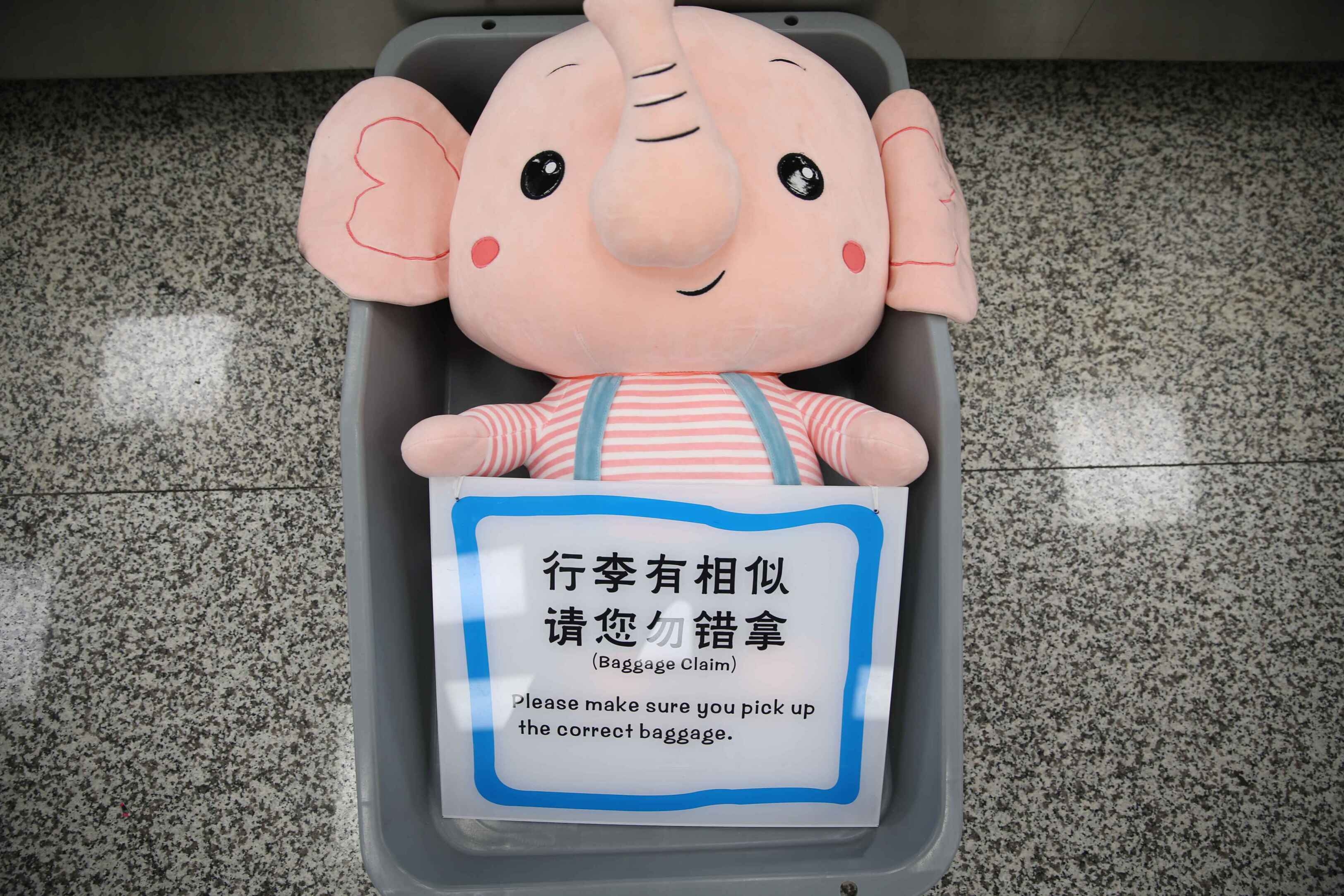 郑州机场为防旅客错拿行李又添“新帮手”504243_ 郑州机场为防旅客错拿行李又添“新帮手”