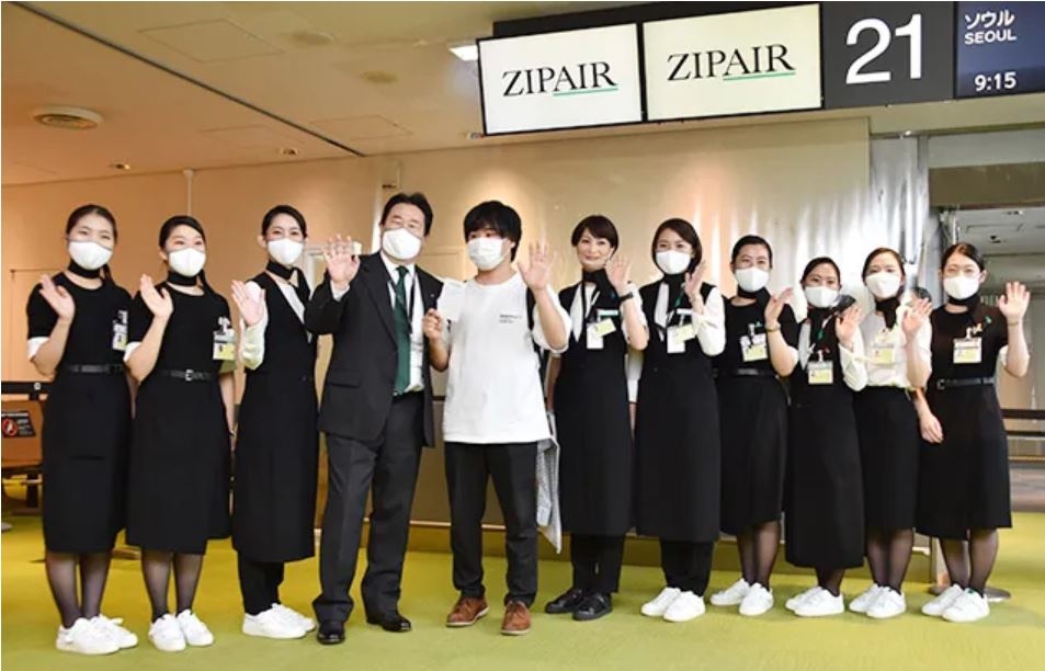 日本新成立航司载客首航 仅有2名乘客546435_ 日本新成立航司载客首航 仅有2名乘客