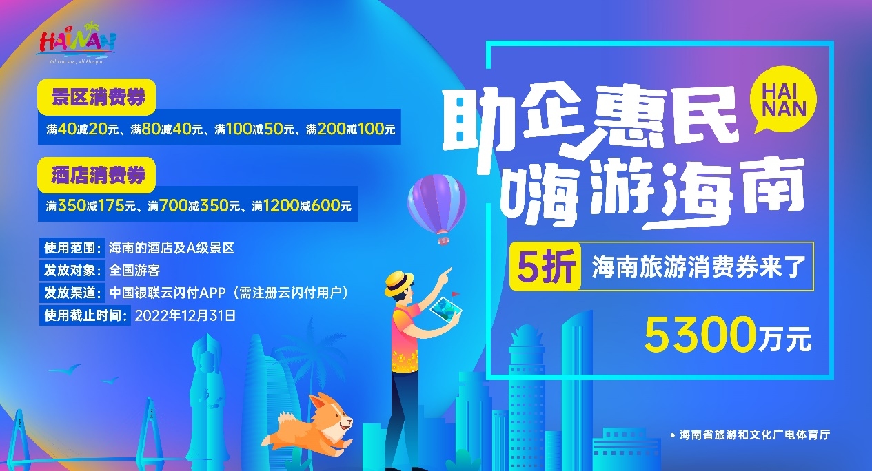 海南将发放5300万元旅游消费券 携程助力“惠”游海南593335_ 海南将发放5300万元旅游消费券 携程助力“惠”游海南