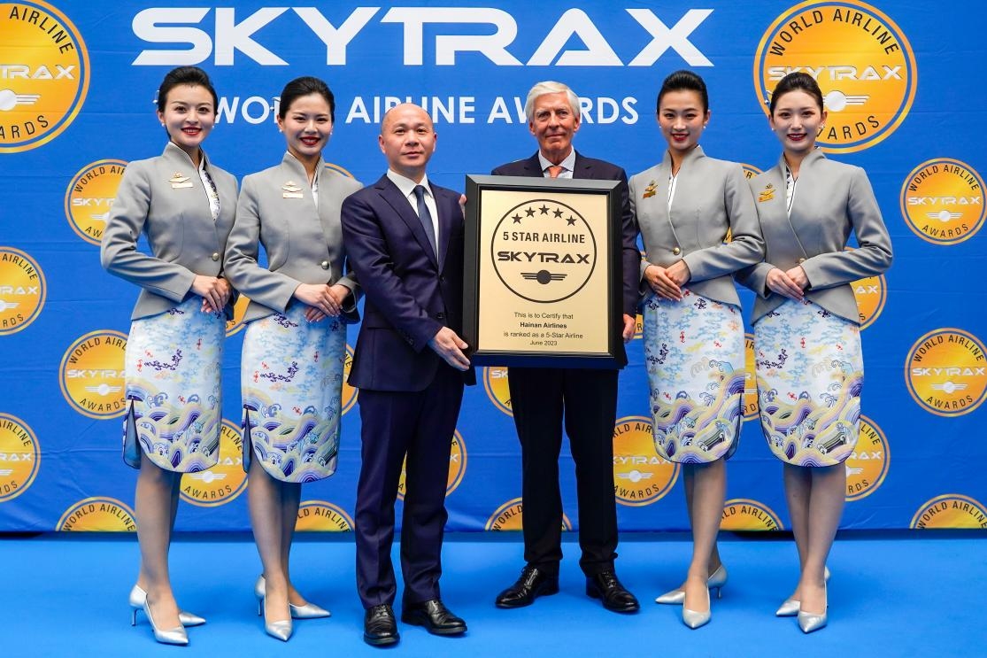 海南航空荣获2023年SKYTRAX“中国最佳航空公司”等多个奖项606031_ 海南航空荣获2023年SKYTRAX“中国最佳航空公司”等多个奖项