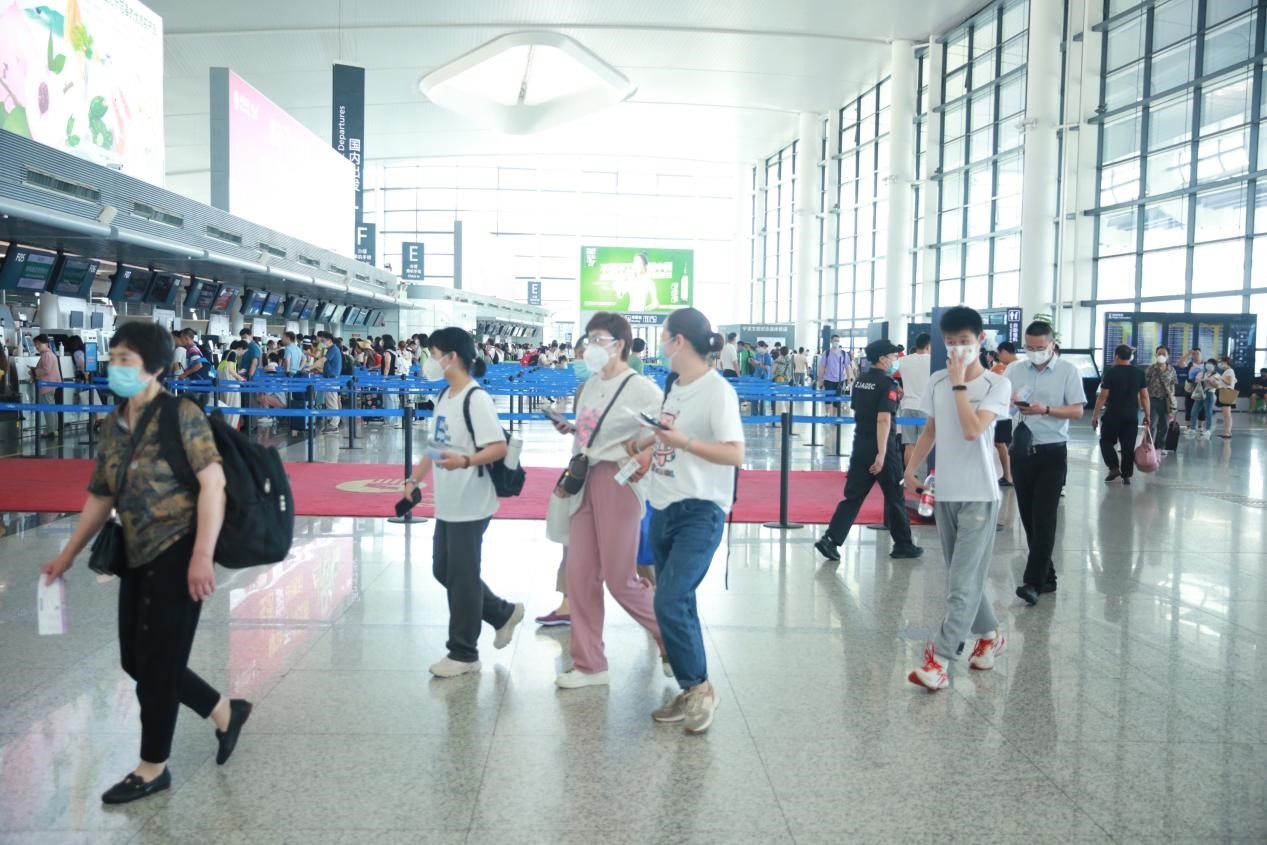 暑运宁波机场预计保障旅客246万人次606559_ 暑运宁波机场预计保障旅客246万人次