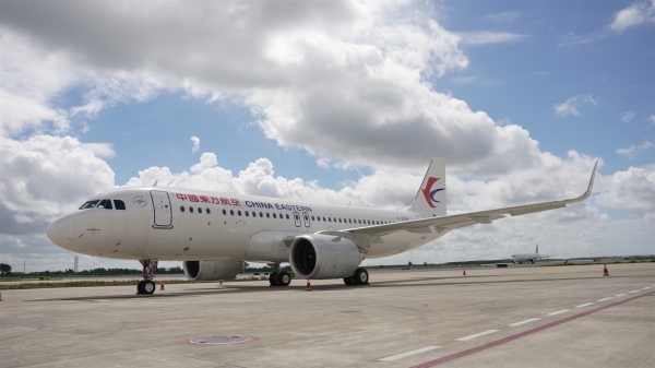东航山东迎今年第5架新飞机 A320NEO机队达到21架,机队进一步“年轻化”607721_ 东航山东迎今年第5架新飞机 A320NEO机队达到21架,机队进一步“年轻化”