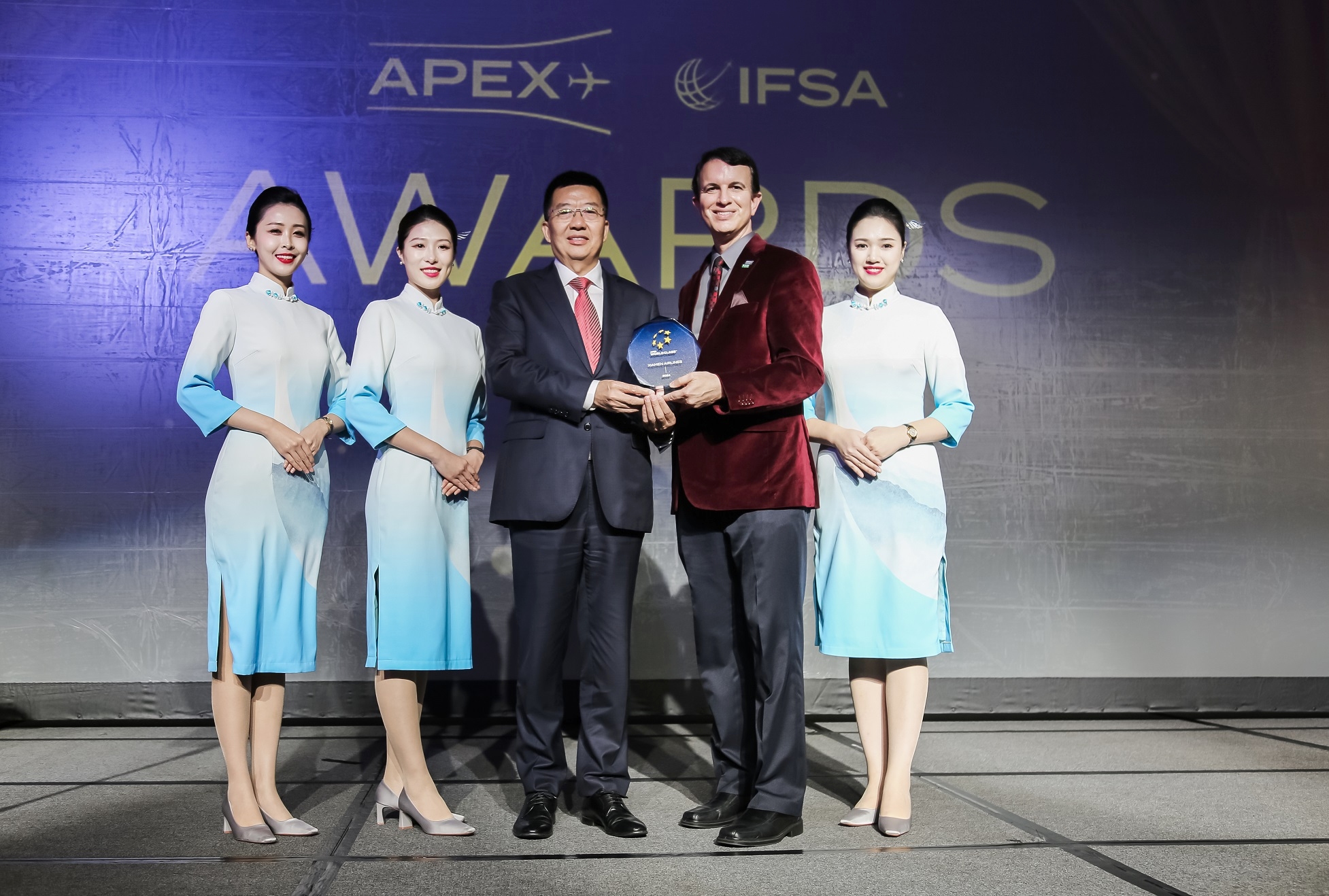 蝉联世界八强!厦航再次获评APEX“世界级航空公司”610031_ 蝉联世界八强!厦航再次获评APEX“世界级航空公司”
